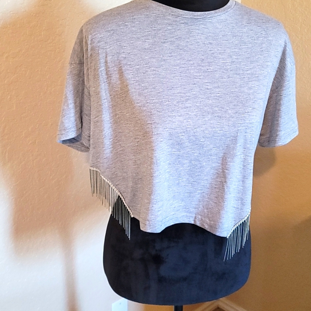 New Beaded crop top‎